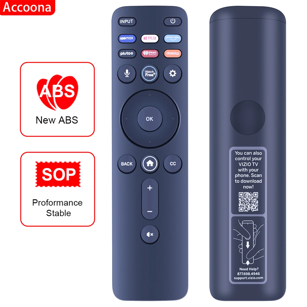 Z pilotem XRT260 dla LCD LED TV VIZIO V655J04 V655J09 V705J03 V755J04 V435J01 V756-J03