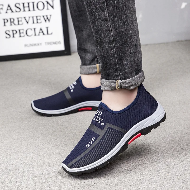 

Summer mesh men's shoes light sports shoes men's fashion walking shoes breathable light casual shoes s76