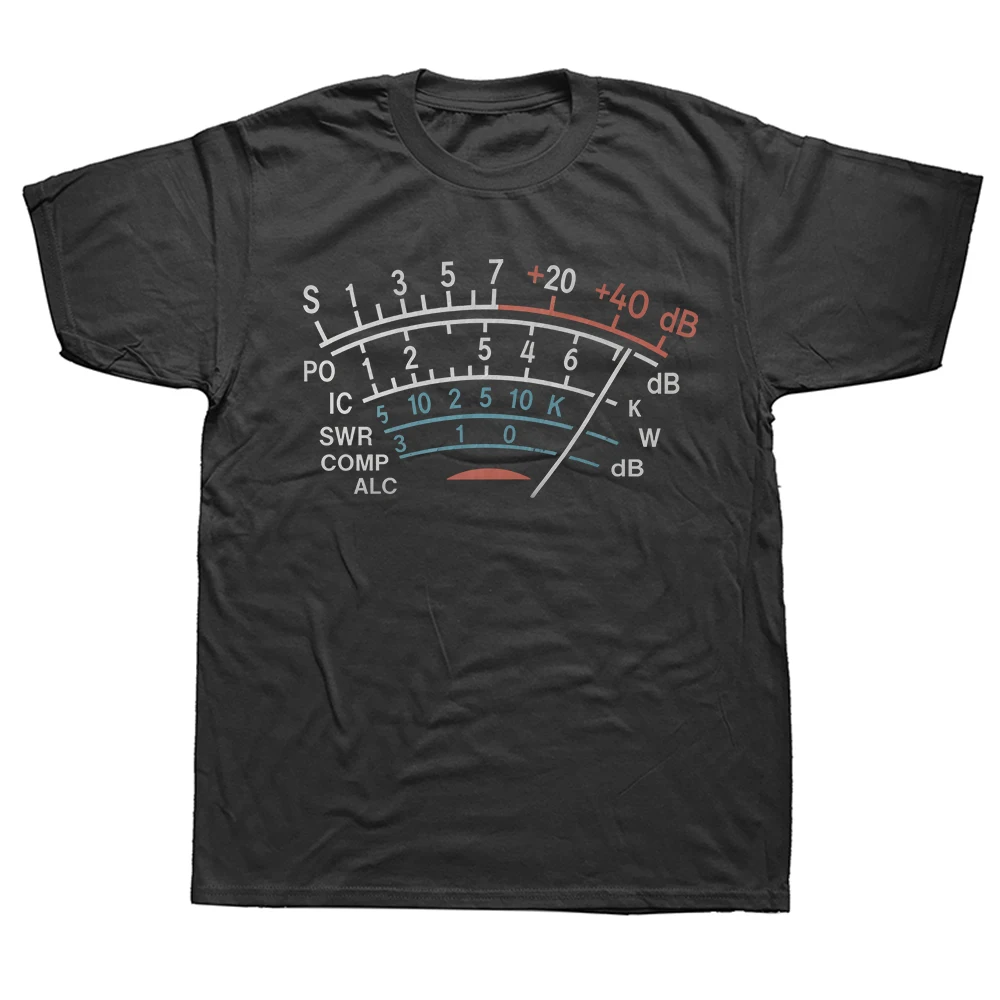 Ham Radio Operator Amateur Radio T-Shirt Sommer-Baumwoll-T-Shirts für Herren, Hipster, lässiges T-Shirt, kurzärmelig, Vintage-Top-T-Shirts