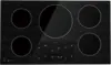 36” Electric Stove Induction Cooktop with 5 Power Boost Burners Smooth Surface Vitro Ceramic Glass in Black 36 Inch 1