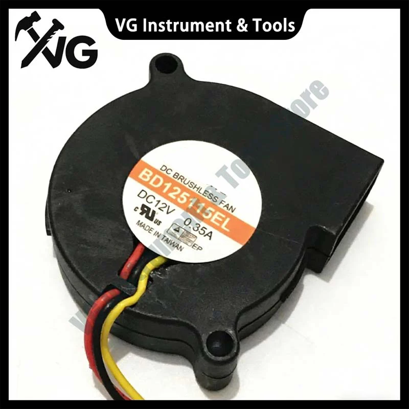 Produktbild von 1x 5015 DC12V Kühlgebläse – 5 Cm, 0,35 A, 3-Pin – Neuer Blower Cooling Fan