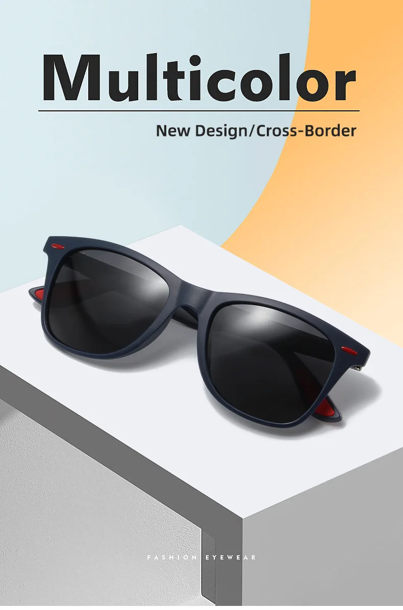 Classic Polarized Square Sunglasses for Men & Women - Brand Designer UV400 Driving Glasses, Unisex Gafas de Sol 선글라스