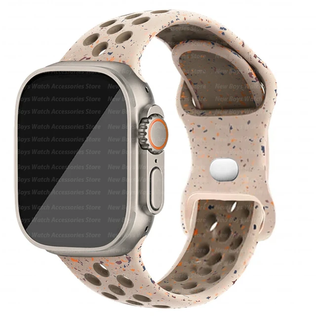 Bracelet Apple Watch Series 4 44mm Size L  Sports Strap Apple Watch Sports  - Smart Accessories - Aliexpress