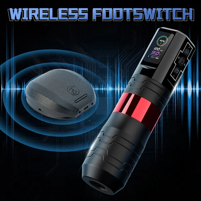 EZ P3 PRO TURBO プロ用タトゥーマシンセット EZ P3 Pro Turbo Wireless Pen - Nordic Tattoo Supplies
