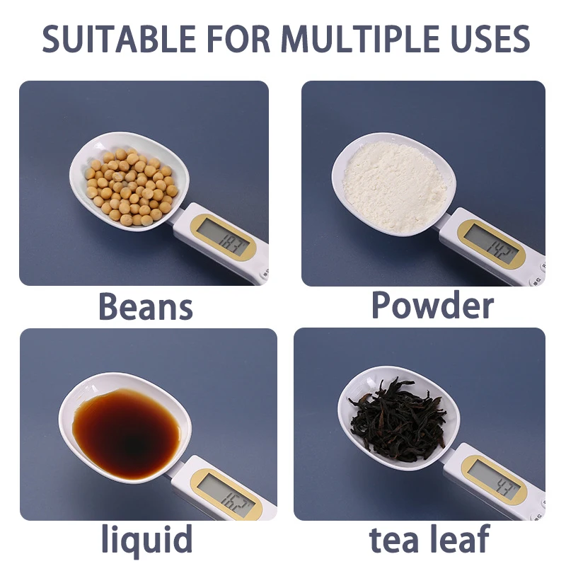 Weight Measuring Spoon LCD Digital Kitchen Scale 500g 0.1g Measuring Food Spoon Scale Mini Kitchen Tool Milk Coffee electronic measuring spoon,kitchen measuring spoons,measuring spoon set,electronic kitchen scale,measuring cup and spoon set,electronic scale