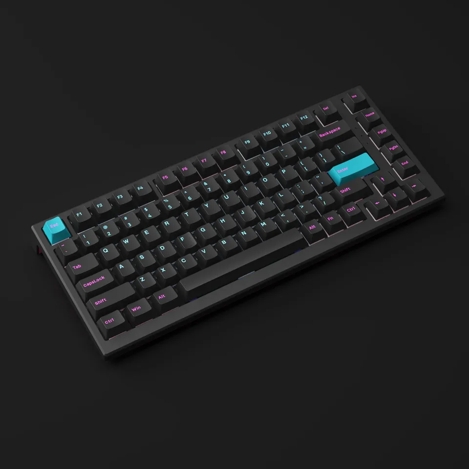 Akko MonsGeek MG75W Midnight Mechanical Keyboard 75% 83-key Akko MonsGeek MG75W Midnight Mechanical Keyboard 75% 83-key