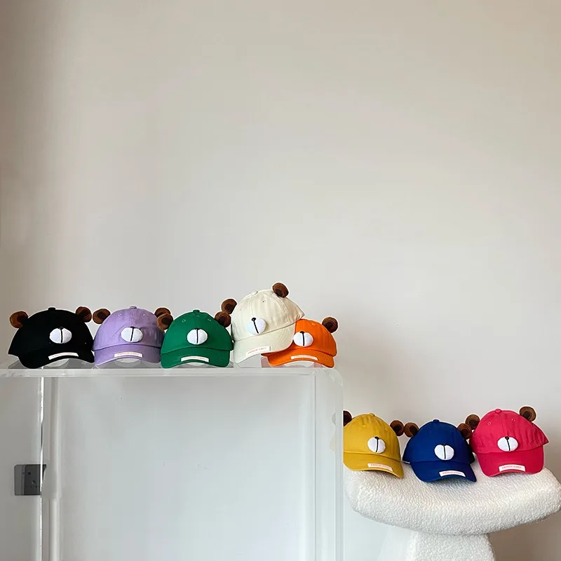 

Baby Hat Summer Autumn Infant Boys' Cap Cute Cartoon Dog Baseball Hat Toddler Baby Girls Hats