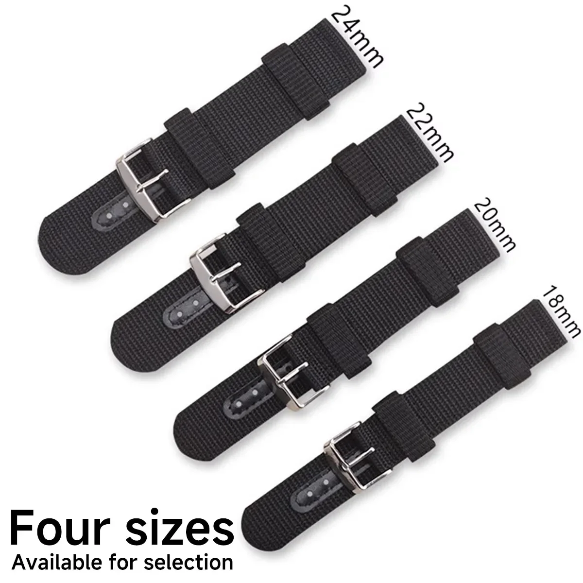 Premium Nylon Canvas Watch Band - Soft, Durable & Stylish Sports Wristband
