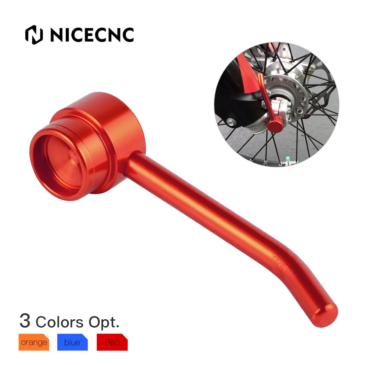 

NiceCNC 22mm Front Wheel Axle Puller Removal Tool for GasGas EX EXF EC ECF MC MCF 125 250 300 350 450 EC300 KTM 2021 2022 2022