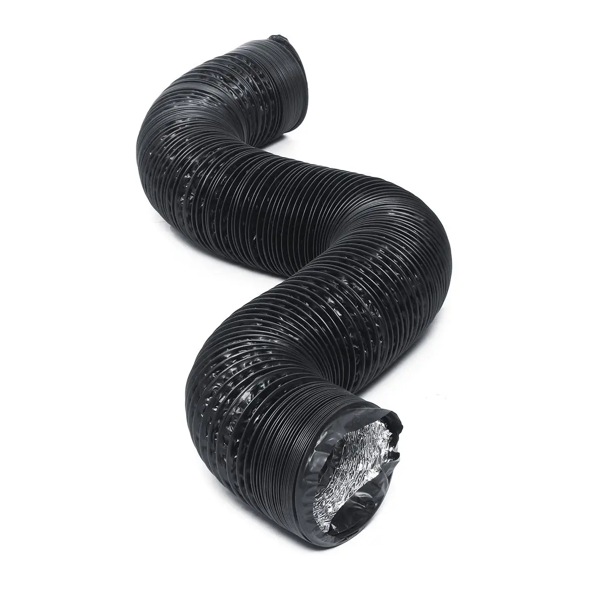 Flexible 6m double Aluminium Foil Ducting Hose 150mm for Inline Duct Fan Ventilator Ventilation Tube Air Exhaust Extractor aluminum foil ventilation pipe ventilation hose