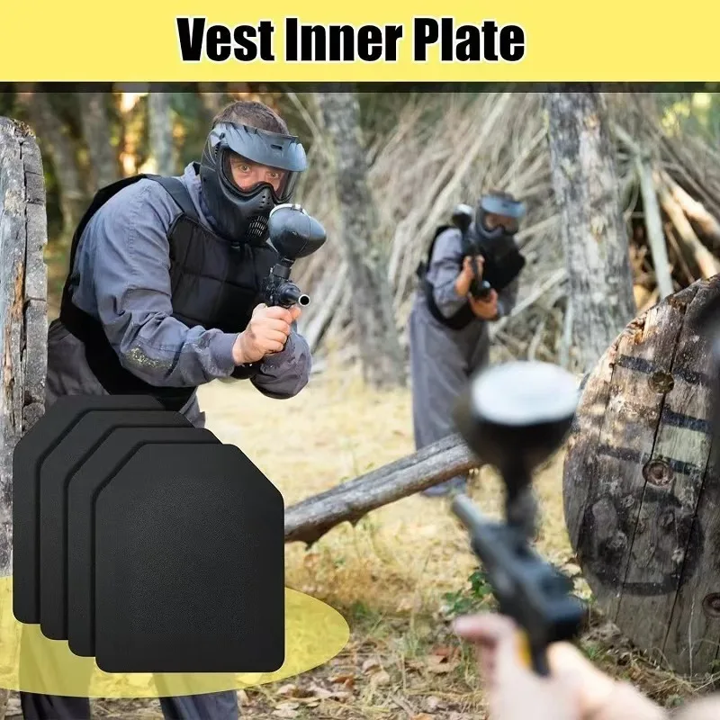 YAKEDA Airsoft 전술 조끼 EVA 플레이트 바디 캐리어 조끼 조끼 용 SAPI 충격 플레이트 야외 사냥 페인트 볼 게임 보호