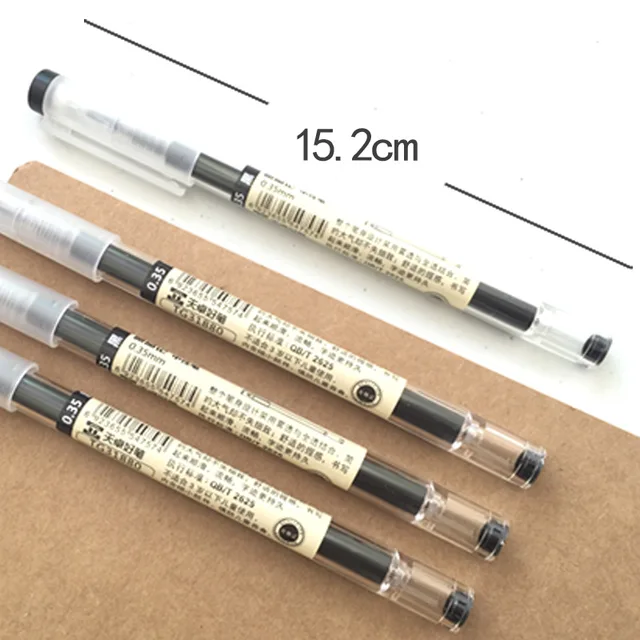 Japon stylo à pointe Fine 0.35mm noir bleu rouge encre Gel stylo à bille école bureau étudiant écriture papeterie approvisionnement 3 Japon stylo à pointe Fine 0.35mm noir bleu rouge encre Gel stylo à bille école bureau étudiant écriture papeterie approvisionnement 3