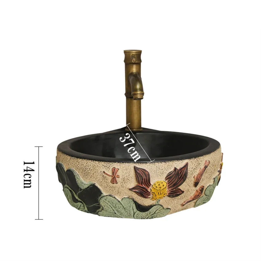 Creative Wall-mounted Mini Washbasin Wall-hung Sinks Bathroom Basin Triangle Balcony Washbasin With Faucet and Drain Set