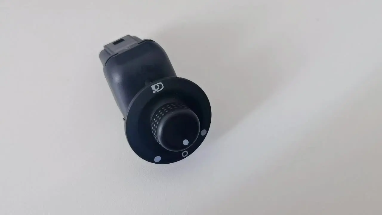 Interrupteur Rétroviseur Électrique YAOPEI Pour Renault Clio 3/4, Captur, Modus - Bouton Réglage Miroir Extérieur Rétractable | Compatible 8200214921/8200676529