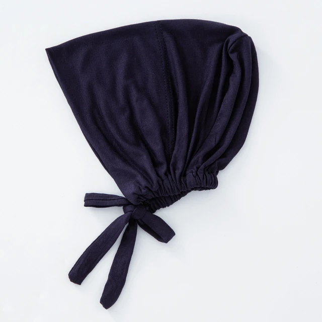 106614-55dce8.jpg 82 couleurs cravate dos sous-embouts mode femmes intérieur Hijab casquette musulmane Bonnet plaine islamique coton Spandex Jersey DEW sous-écharpe