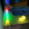 12PCS Baby Bath Bathtub LED Light Up Toys Colorful Waterproof Glowing Bath Toys for Boys Girls Infant Birthday Xmas Gift 2
