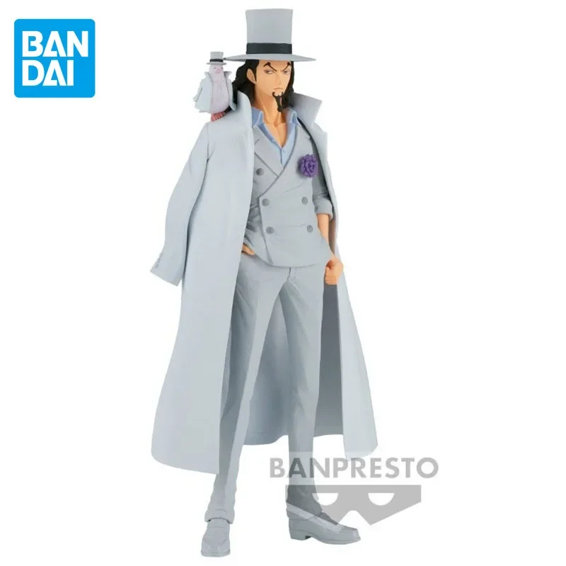 

BANDAI Genuine One Piece Anime Figure Rob Lucci DXF The Grandline Men Land of Wano Vol23 Action Figure Toys For Kids Gift