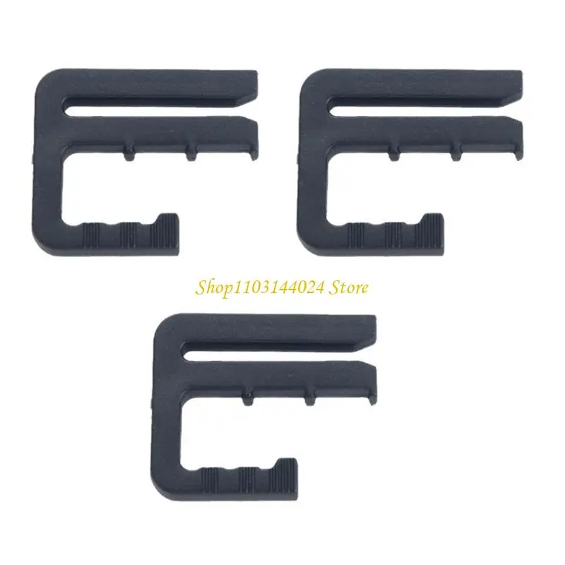N5KE Taille Cinching Haken Clip 3PCS Jeans Bund Spanner Lose Hosen Zubehör – Detail 9