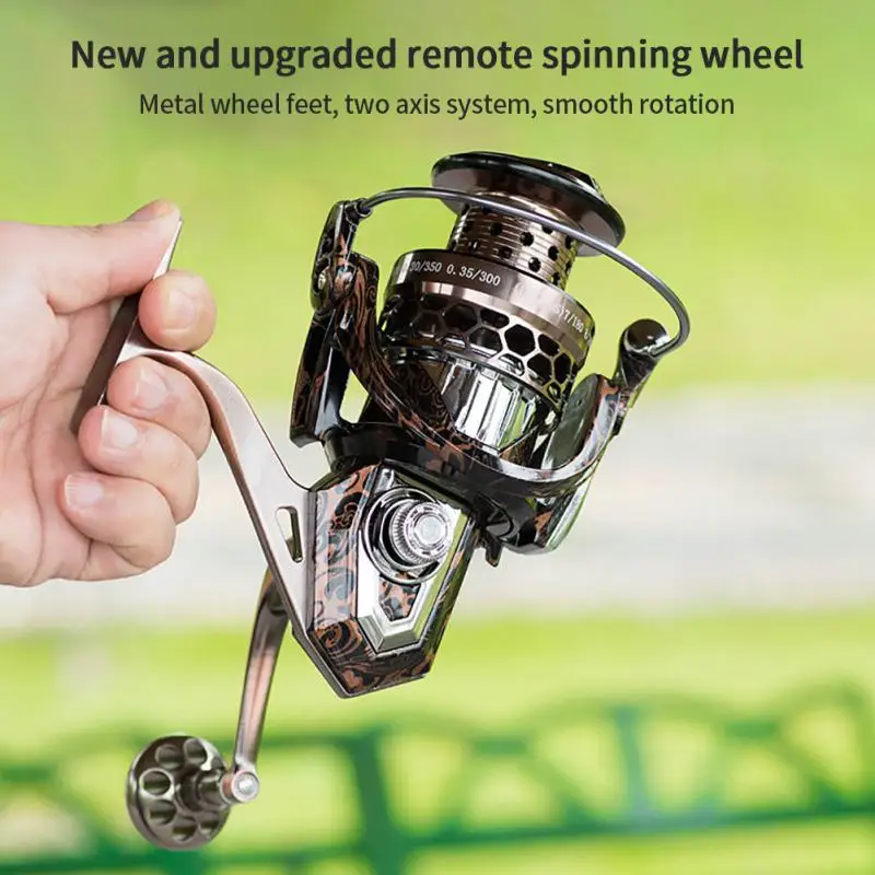 

Fishing Reel Aluminum Alloy Spinning Non-gap Professional High Precision Spinning Wheel Sea Rod Spinning Wheel