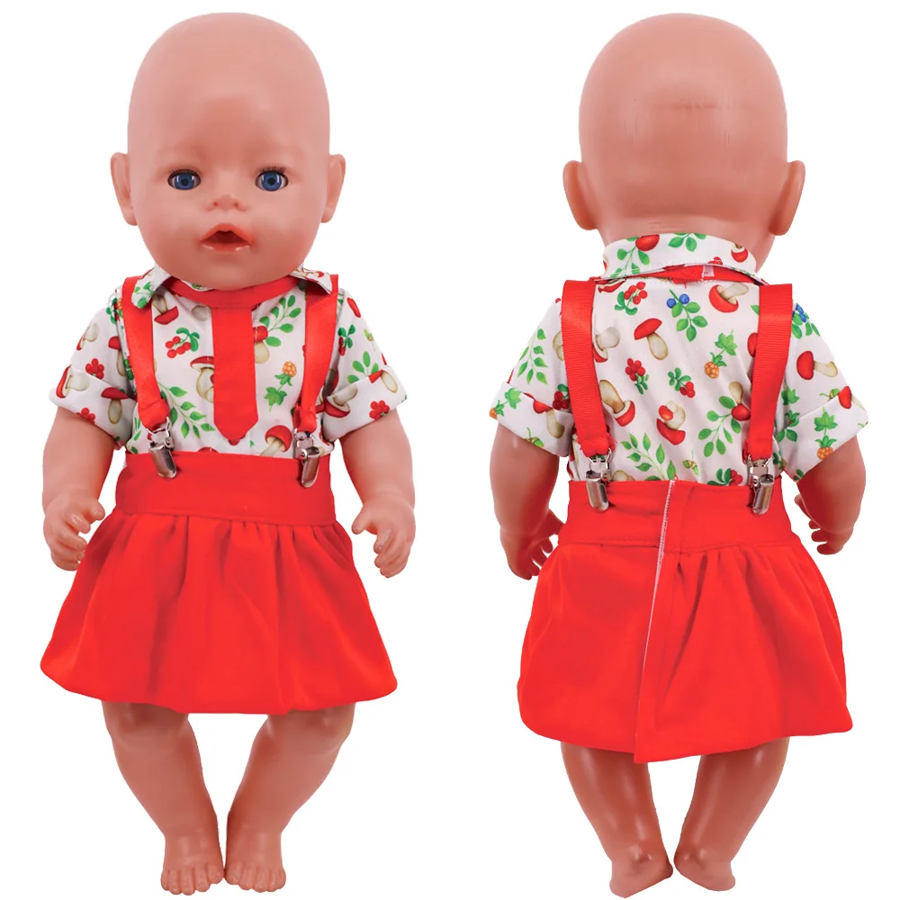 Elephant One-piece Suit Animal Shaped Plush Clothes For 18 inch American & 43 Cm Baby New Born Dolls Clothes,Our Generation Toys 6