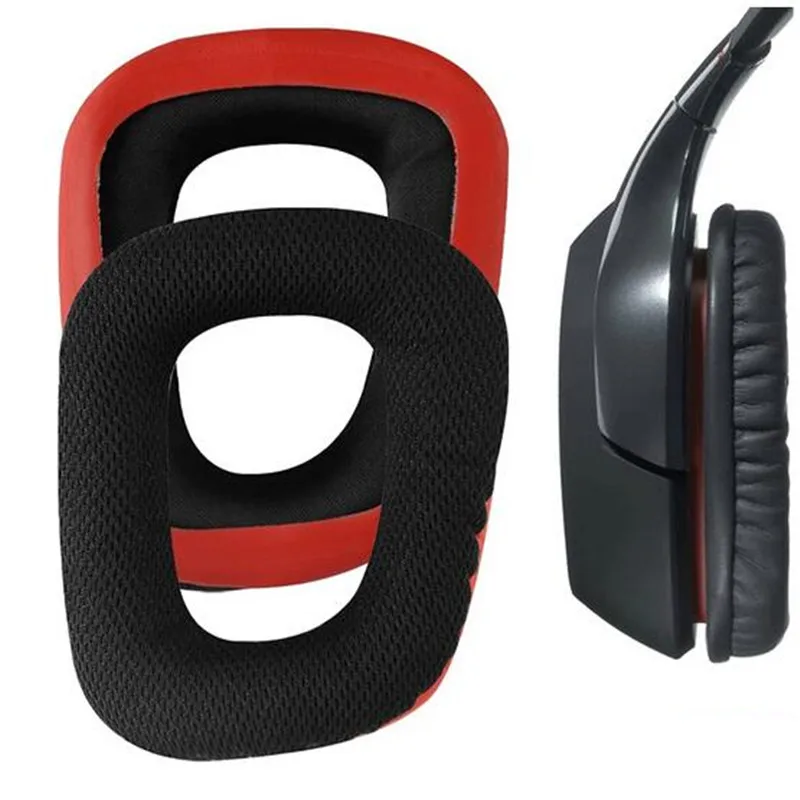G430 이어 패드 교체, 헤드셋 이어 컵, Logitech G231, G431, G332, G930 헤드폰 커버용 헤드밴드 쿠션 이어패드 부품