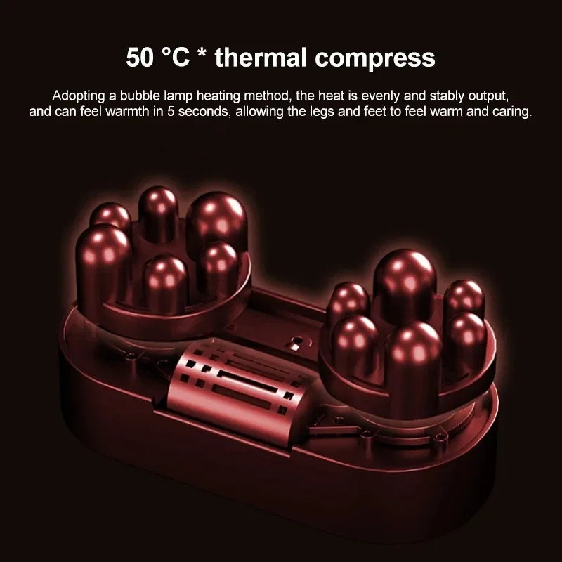 Electric Leg Massager Shiatsu Deep Tissue Kneading Acupressure Roller