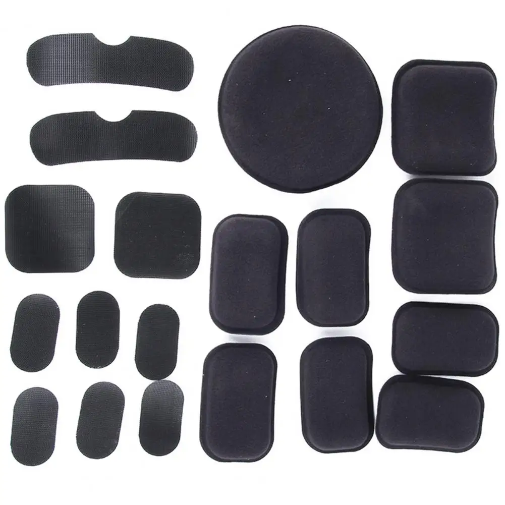 1 Set Helmet Pad Extra Soft Moisture Wicking Adjustable Impact Resistant Comfortable Fit Helmet Padding Cushion Replacement Kit