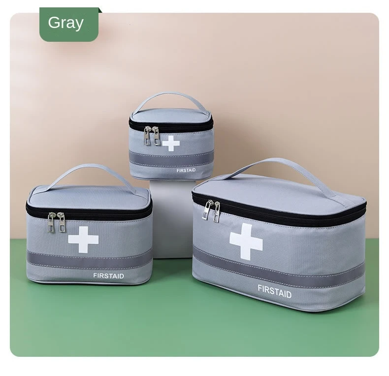 Trousse De Secours Portable Uposao - Mini Pharmacie Pour Sport, Randonnée, Bureau - Tissu Oxford Imperméable - 2 Tailles Disponibles - 8