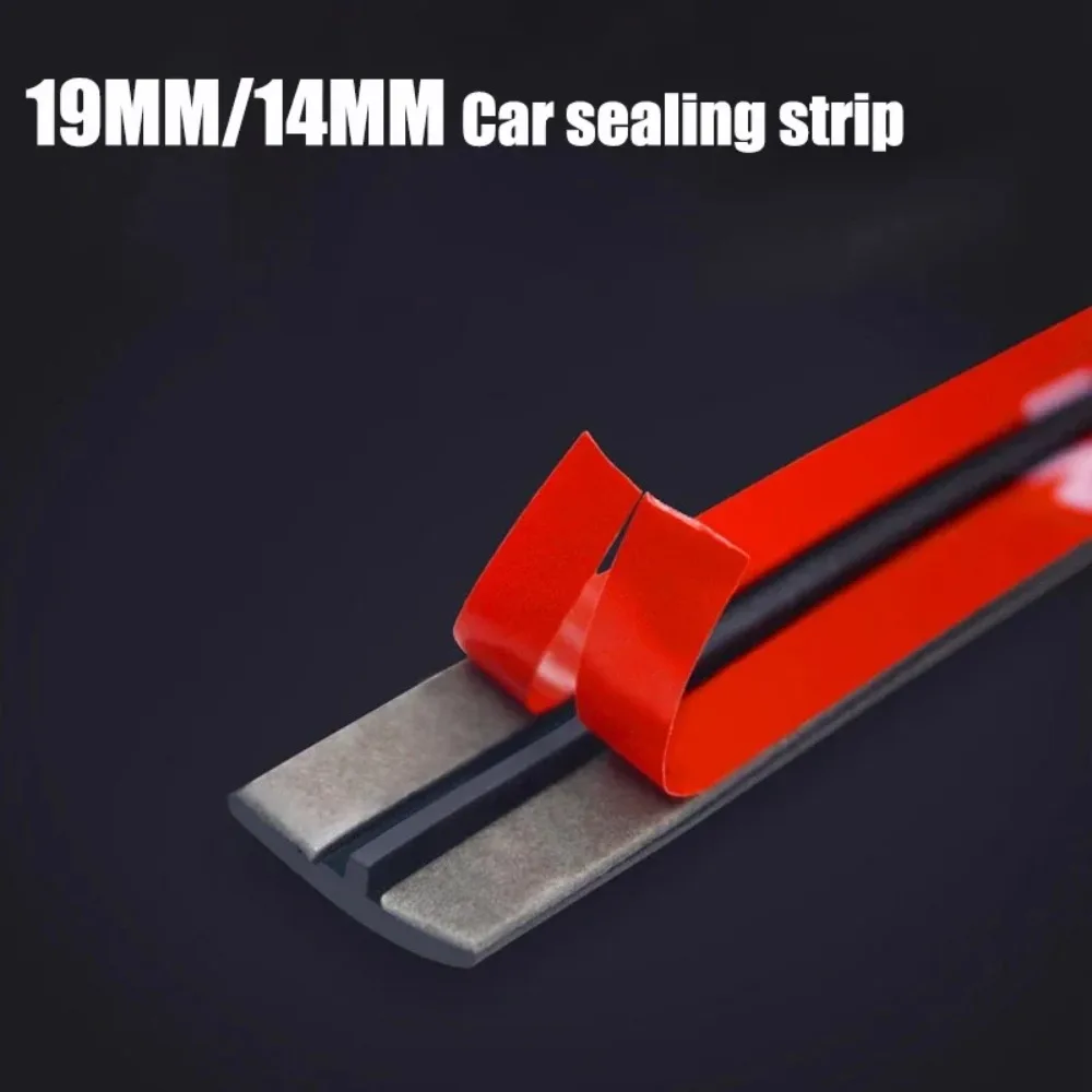 Car Window Rubber Seal Strip - Auto Door Edge Sealing Strip for Roof & Windshield - Dustproof & Waterproof Sealant