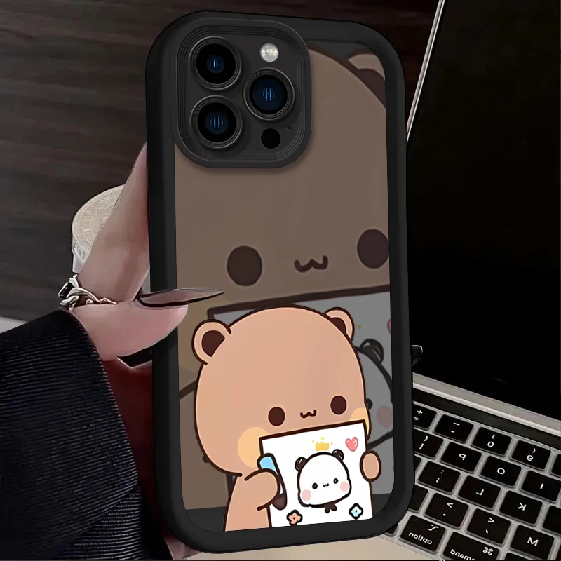 Stylish Hot BuBu DuDu Couple Silicone Phone Case