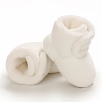 Winter Boots Baby Boy Girl Booties Snow Soft-sole Anti-slip Warm Flat Infant First Walker Baby Crib Shoes Corduroy boots 0-18M 3