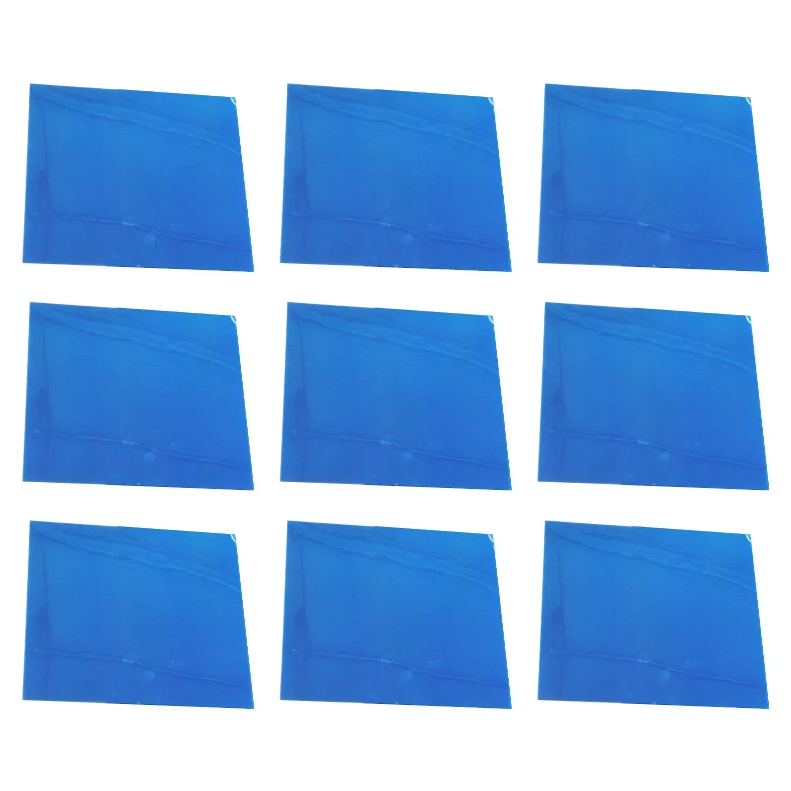 Decorative Mirror Sheets Flexible Non Glass Mirror Plastic Tiles Wall Stickers Decal 3D Stickers 9pc Walls, Doors