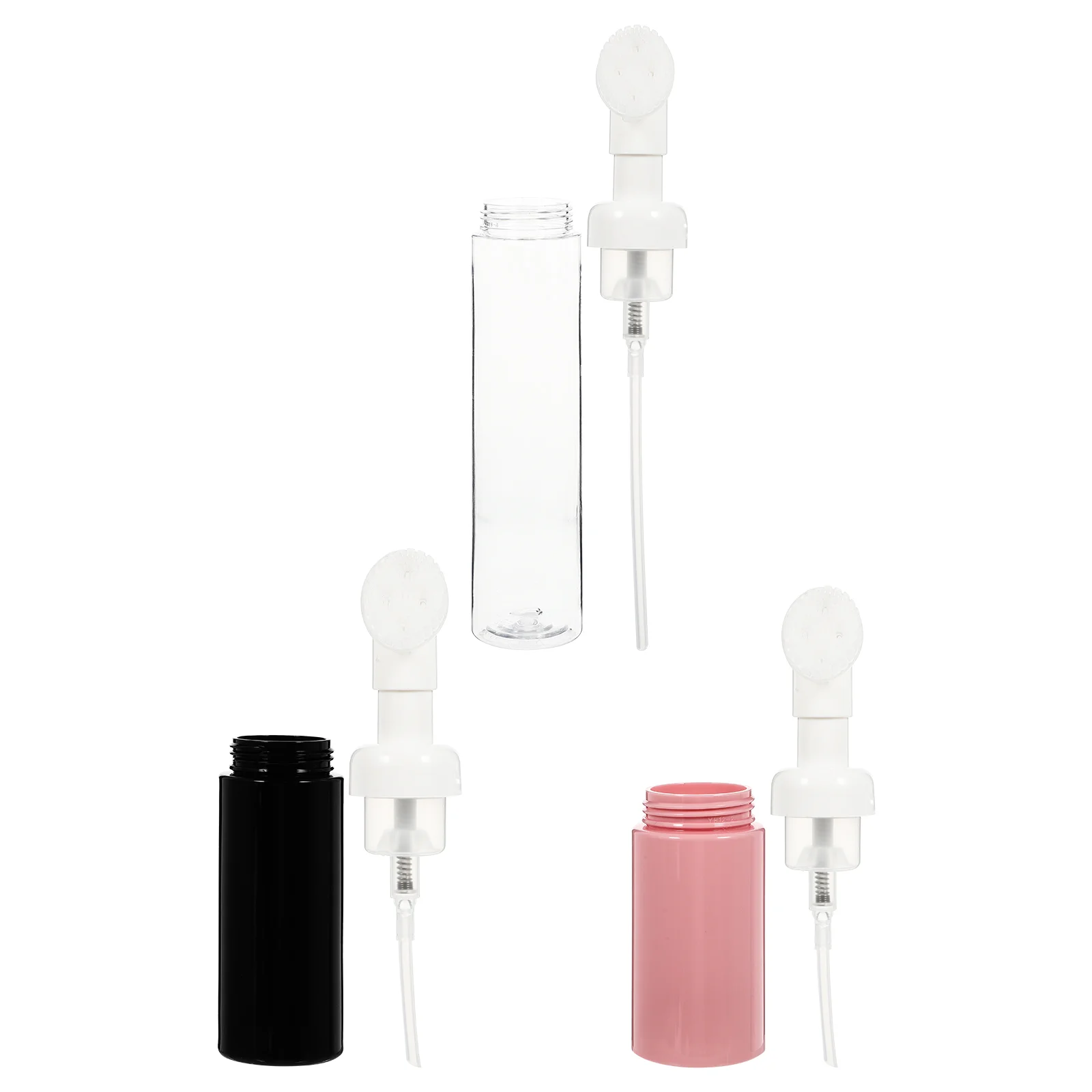 

Empty Pump Bottle: 3Pcs Foaming Dispenser Travel Pump Portable Refillable Instant Foaming Bottles for Hand Lotion Shampoo