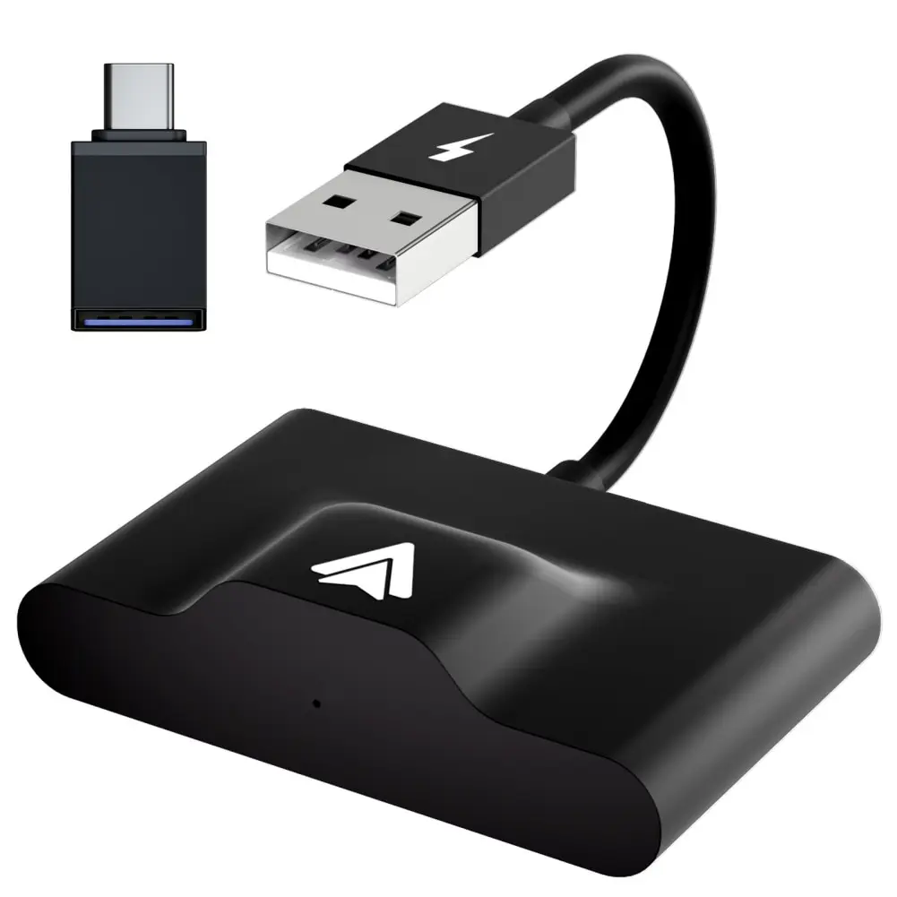 Adattatore Automatico Wireless Per Android Carplay Cablato A Wireless Plug And Play Dongle Converter Adattatore Per Auto 5.0 Compatibile Con Bluetooth