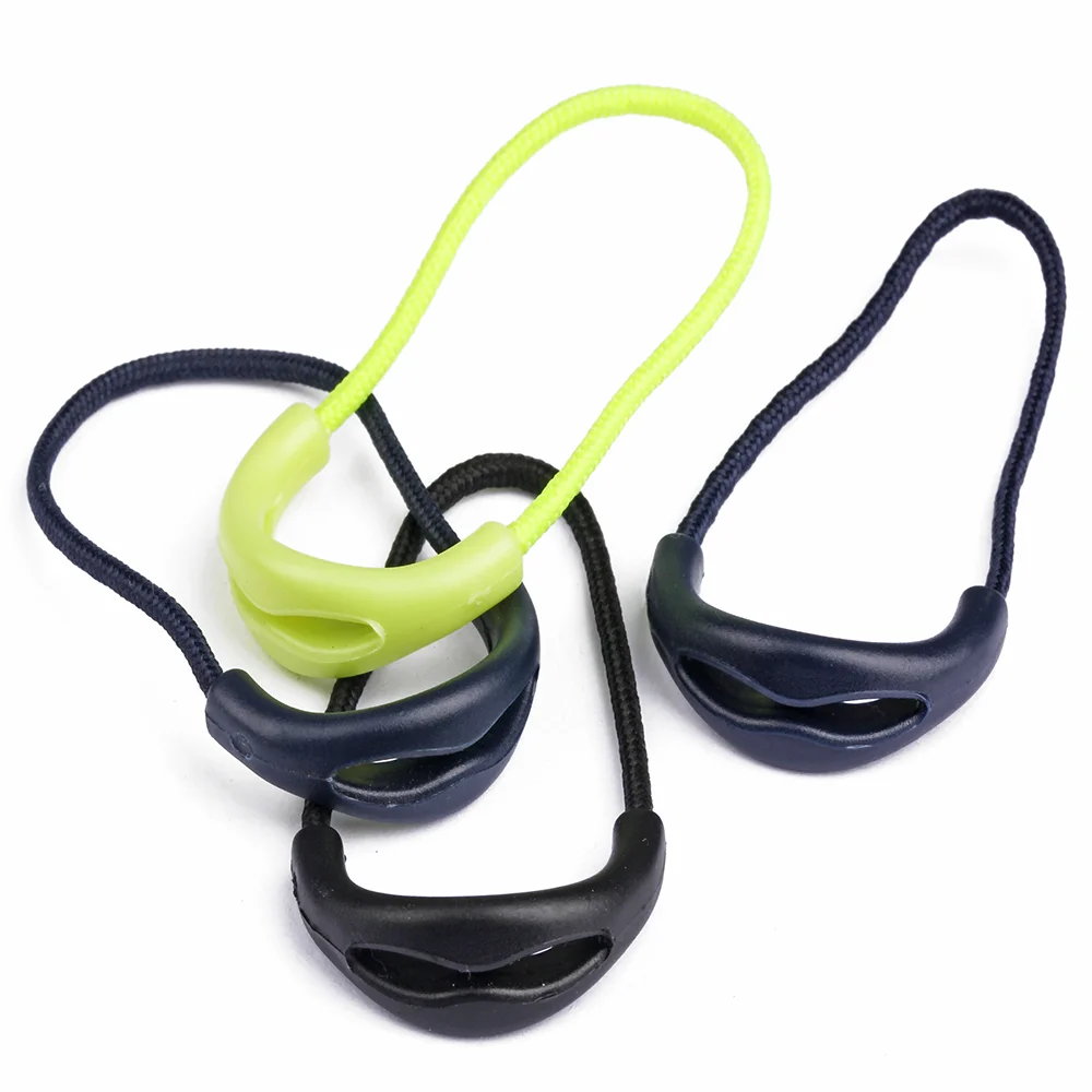 20Pcs/Lot Zipper Pulls U Shape Heavy Duty Tags Cord Zipper Pull Replacements Light Extension Replacement Straps
