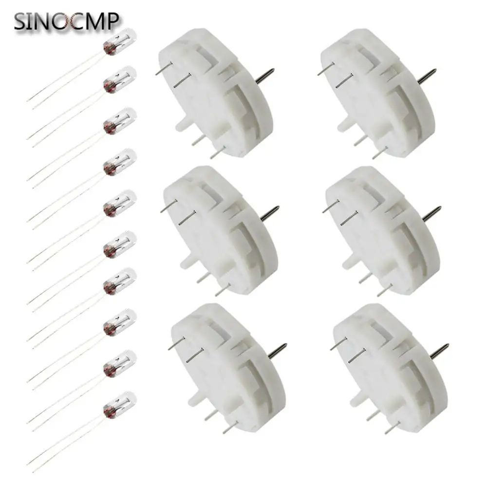 6pcs Switec Gauge Cluster Stepper Motor Kit New With 10 BONUS BULBS For GM & Chevy Vehicles Replacement Accessories Parts