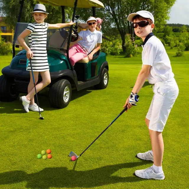 Soft Indoor Golf Balls 12X High Standard Design Practicing Tool Golf Match Balls Golf Double Deck Ball Double Layer Golf Ball 3