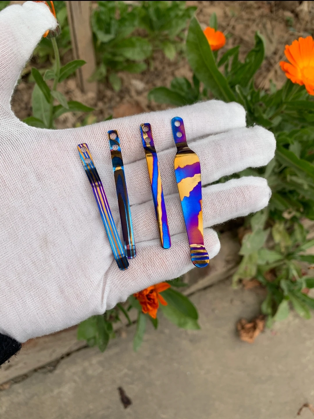

1 Piece Titanium Damascus Pen Clip for FH Fellhoelter Pen