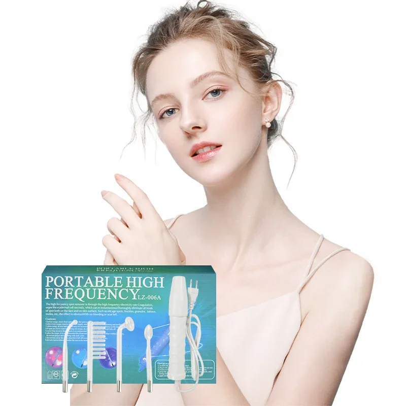 4-in-1 High-frequency Electrotherapy Glass Tube for Acne Removal and Spot Refinement Skin Hydrotherapy Facial Treatment Device 2