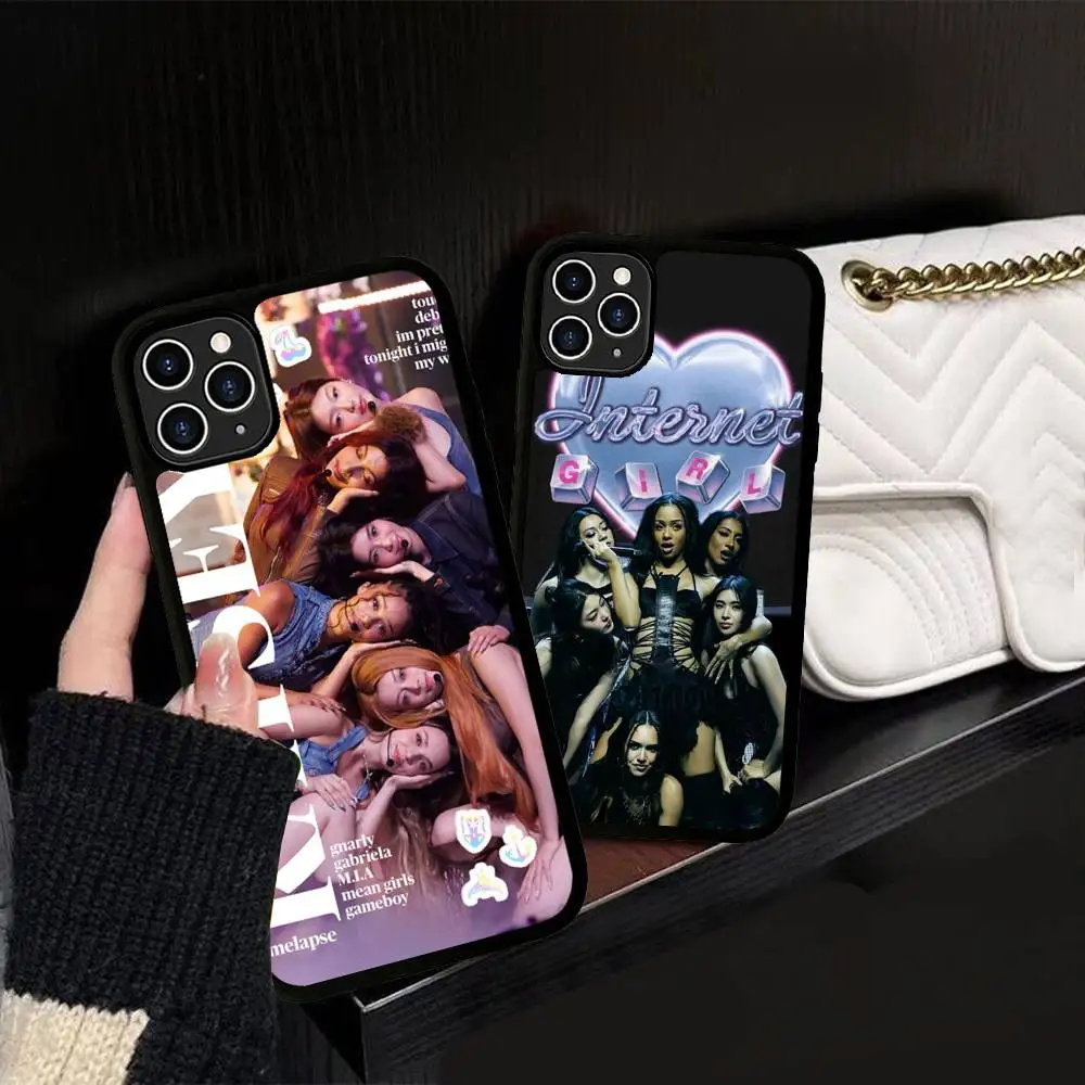 Katseye Global Pop Group Phone Case with Durable PC+TPU Back Cover