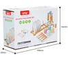 Wooden Simulation Western Tableware Set Pretend Play House Toys Children Kitchen Toy Set Kids Educational Toy Girl Birthday Gift 4