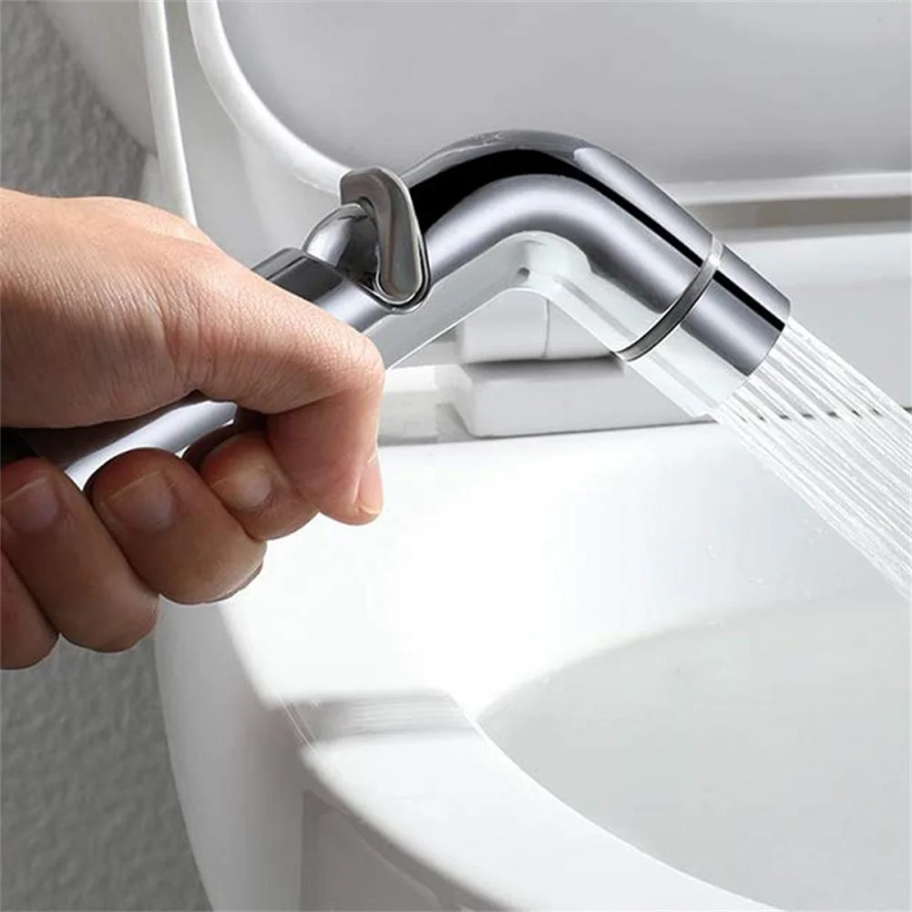 Description Picture 2 of itemBathroom Fixture Bidets Flow Adjustable Sprayer Health Faucet Hand Shower Easy Control ABS Water Save No Splash For Elders