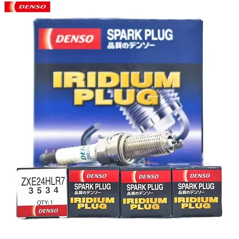 スリンキー 4PC ZXE24HLR7 Iridium Spark Plug Replaces 31312513 31380014