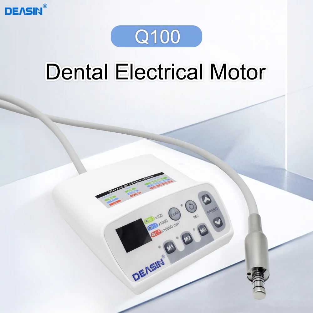 DEASIN Elektromotor Hochwertiger Zahnärztlicher Bürstenloser Mikromotor Hochgeschwindigkeits-Winkelstück Dentale Turbinen-Handstücke