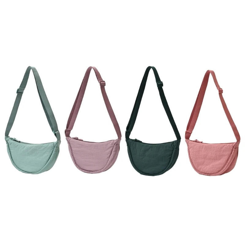 

Fashion Ladies Nylon Hobos Small Shoulder Bags Vintage Female Girls Chest Purse