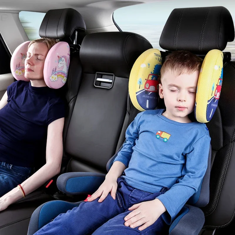 Dalephoric Auto Kopfstütze - 360° Drehbare Nackenstütze Mit Memory-Schaum Für Kinder Und Erwachsene