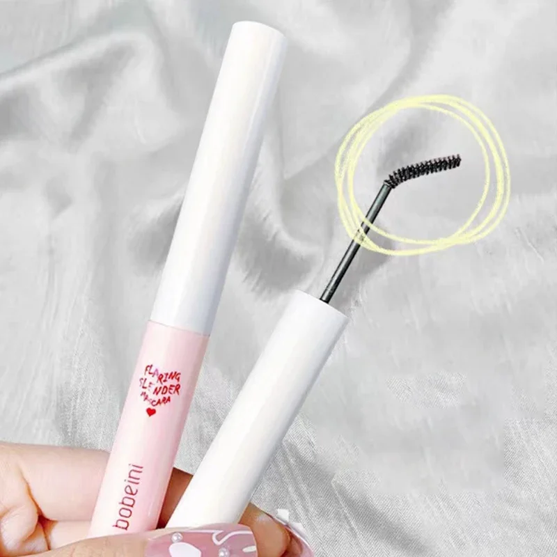 Seidefaser Matte Mascara Mat Ultrafeinem Biischt Waasserdicht Schwaarz_voghion.com