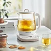 Joyoung Electric Kettle 1.5L Multifunction Health Pot Food Grade Glass Material Water Boiler Anti-dry Protection 24H Reservation 3