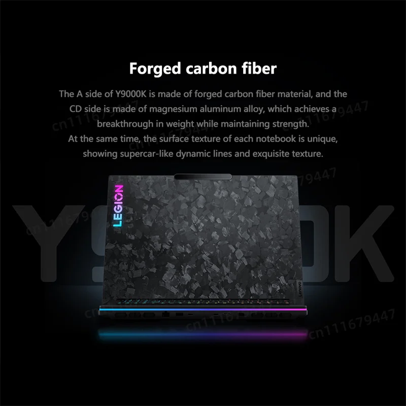 Lenovo Legion Y9000K 2023 Esports Laptop i9-13980HX 64G 2T RTX4090 3.2k Mini LED Screen 16-inch 165Hz Game Notebook 5