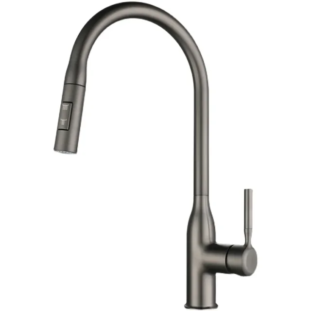 GEGVE ก๊อกน้ําอ่างล้างจานแบบถอดได้ก๊อกน้ําฤดูใบไม้ผลิกดึง Spout Mixer Tap ร้อนเย็นน้ําดึงลง Tap Sprayer ทําอาหาร 6 GEGVE ก๊อกน้ําอ่างล้างจานแบบถอดได้ก๊อกน้ําฤดูใบไม้ผลิกดึง Spout Mixer Tap ร้อนเย็นน้ําดึงลง Tap Sprayer ทําอาหาร 6